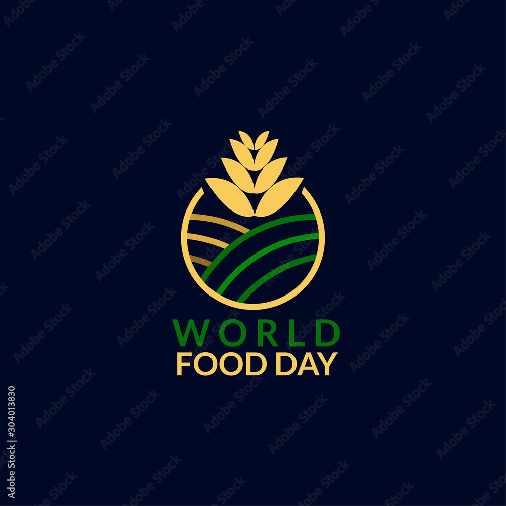 World Food Day Celebration with Elegant Vector Design World Food Day Celebration with Elegant Vector Design