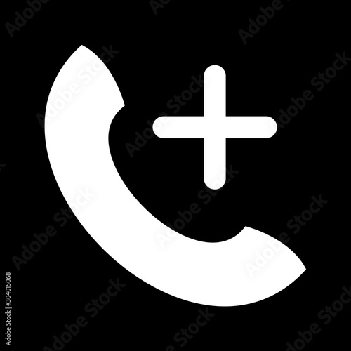 help line icon isolated on abstract background