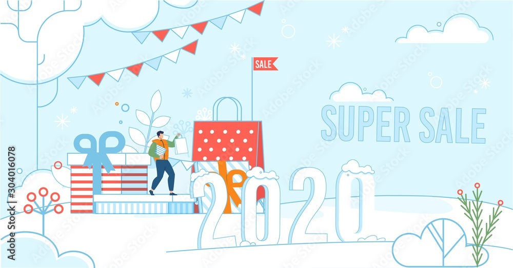 Super Sale during New Year Celebration Poster Super Sale during New Year Celebration Poster