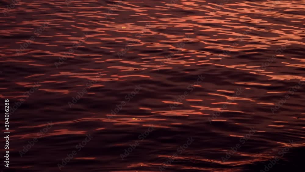 Lake wave close up, low angle view, sunset shot Lake wave close up, low angle view, sunset shot