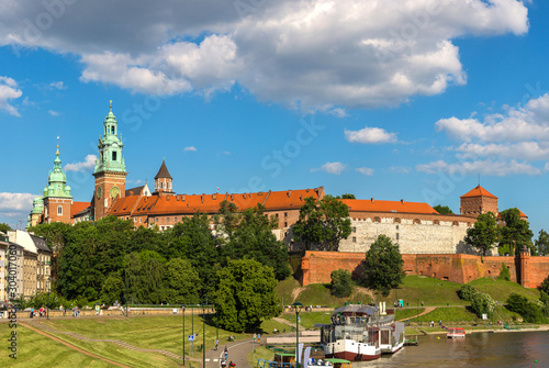 Wawel royal castle in Krakow
