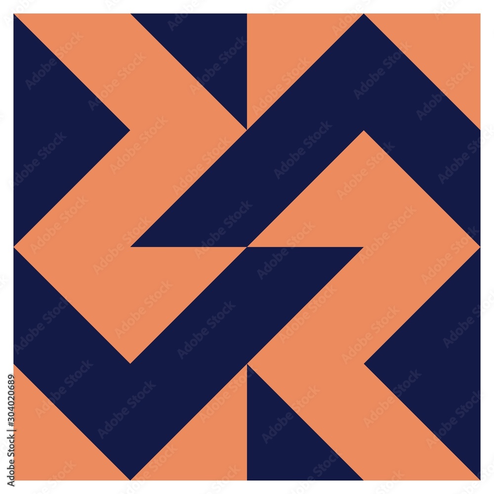 Barn quilt pattern, Amish Patchwork design, Abstract geometric tiled trail Vector illustration Barn quilt pattern, Amish Patchwork design, Abstract geometric tiled trail Vector illustration