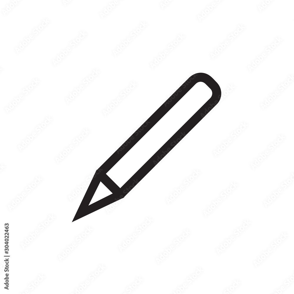 Edit icon vector isolated on background. Trendy sweet symbol. Pixel perfect. illustration EPS 10. - Vector Edit icon vector isolated on background. Trendy sweet symbol. Pixel perfect. illustration EPS 10. - Vector
