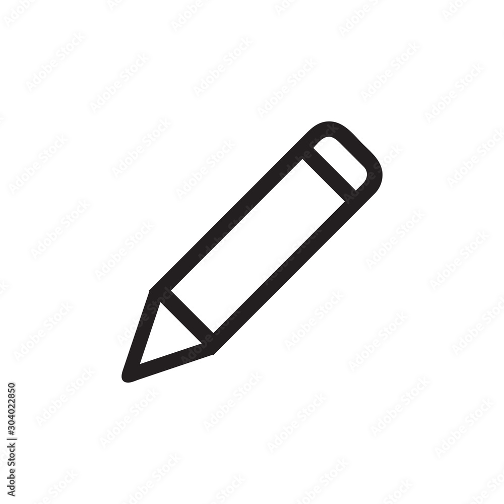 Edit icon vector isolated on background. Trendy sweet symbol. Pixel perfect. illustration EPS 10. - Vector Edit icon vector isolated on background. Trendy sweet symbol. Pixel perfect. illustration EPS 10. - Vector