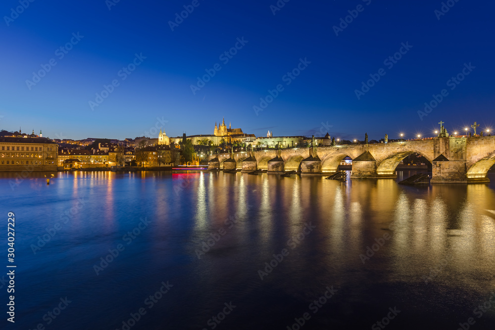 Charles bridge in Prague - Czech Republic