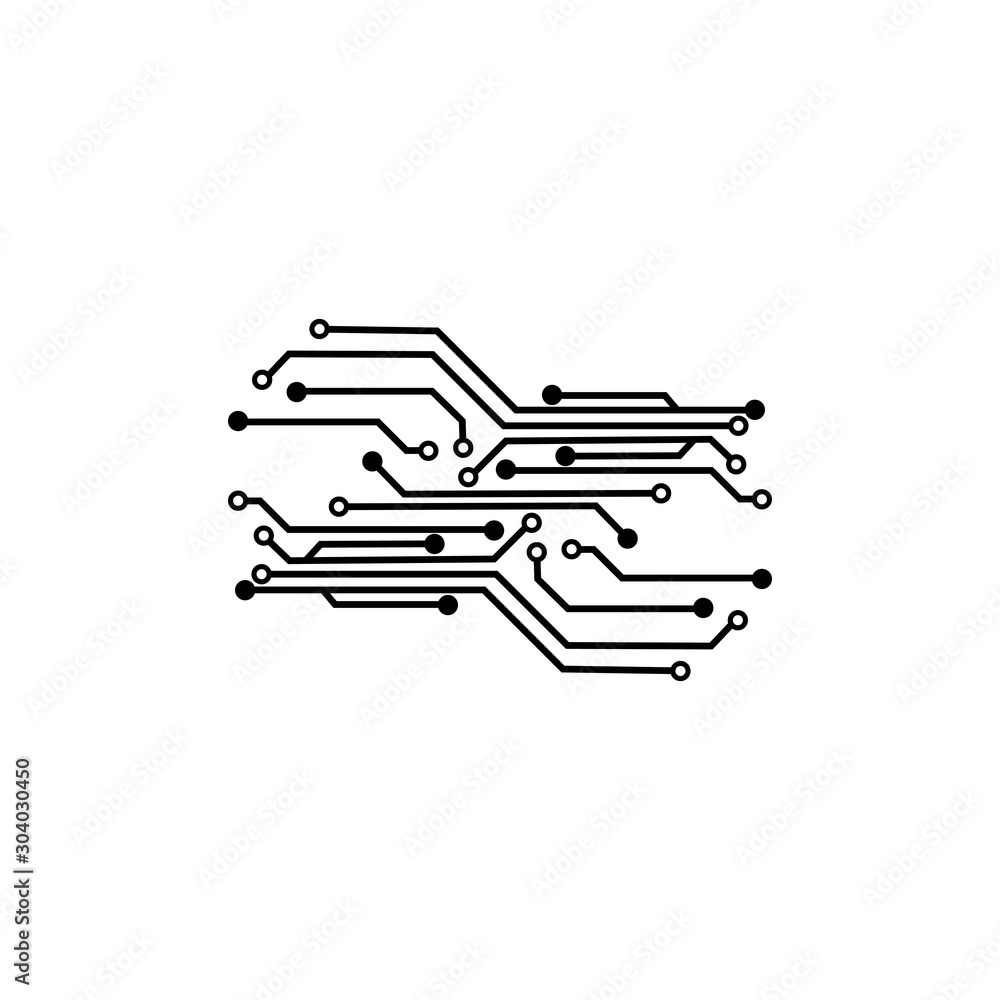 Circuit Logo Template vector Circuit Logo Template vector