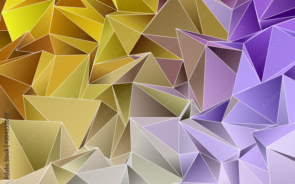 Obraz premium Abstract Low-Poly background. triangulated texture. Design 3d. Polygonal geometrical pattern. Triangular modern style