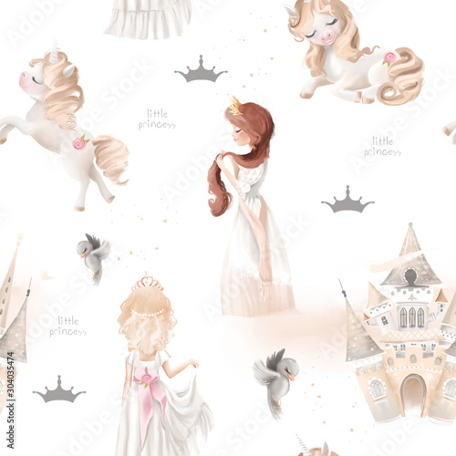 Plakat Mała księżniczka i jej kucyki