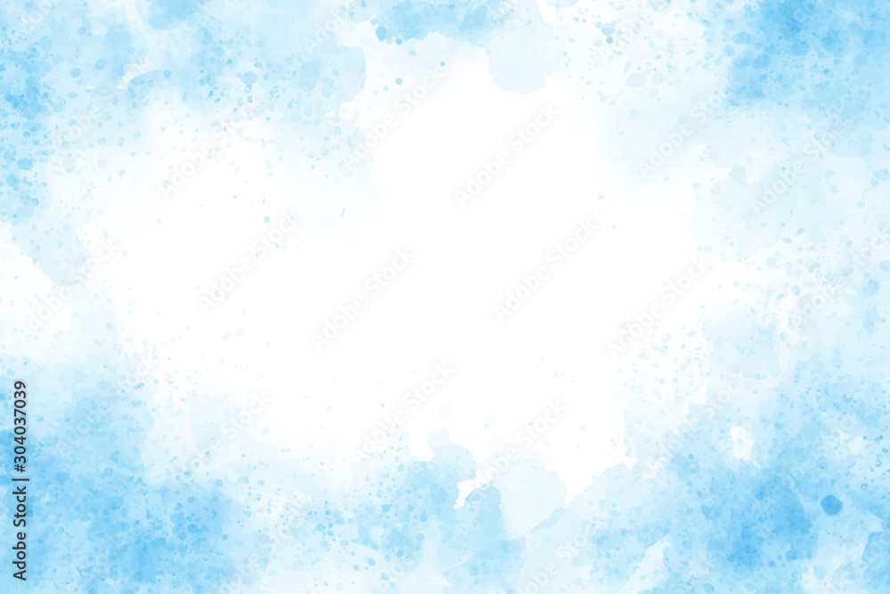 blue watercolor splash background eps10 vectors illustration