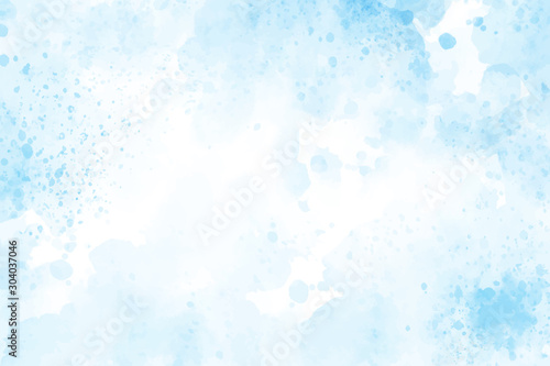 blue watercolor splash background eps10 vectors illustration