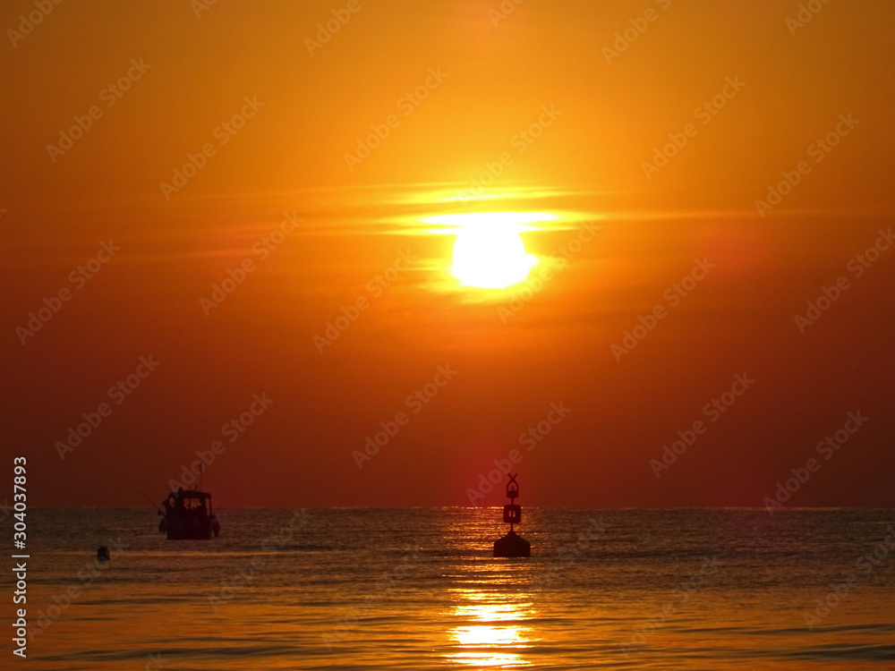 Amanecer en el Mediterraneo