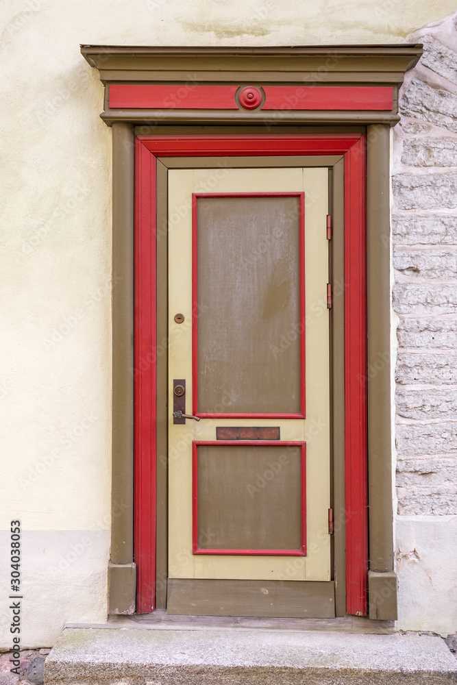 Tallinn decorated doors