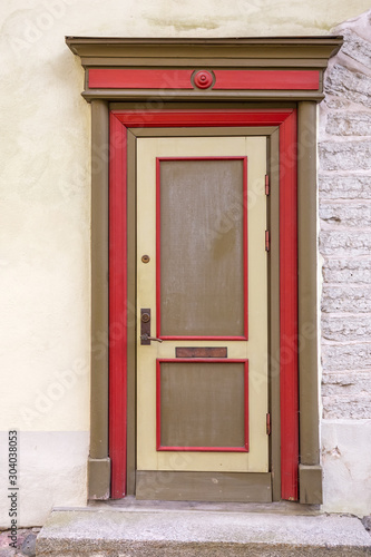 Tallinn decorated doors