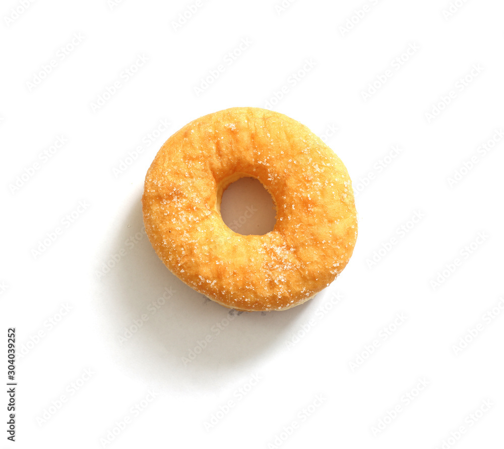 Donuts isolated and white background.