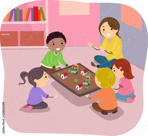 Stickman Kids Earthquake Ex...