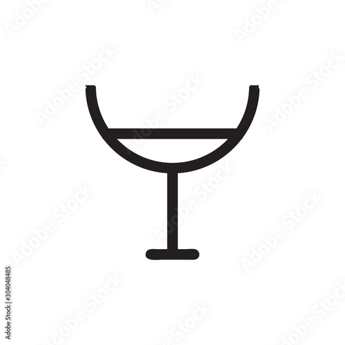 Drink icon vector isolated on background. Trendy sweet symbol. Pixel perfect. illustration EPS 10. - Vector