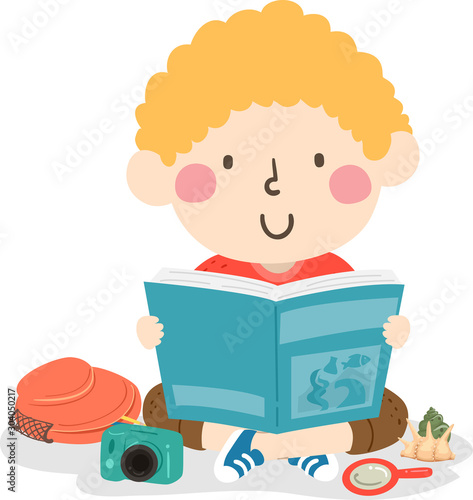 Kid Boy Oceanography Book R...