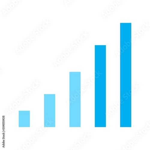 signals icon isolated on background
