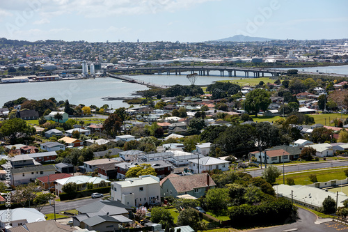 Scenes from Onehunga of Manukau harbour, and Auckland suburbs.