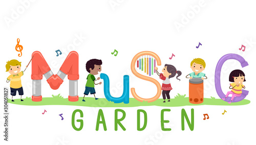 Stickman Kids Music Garden ...