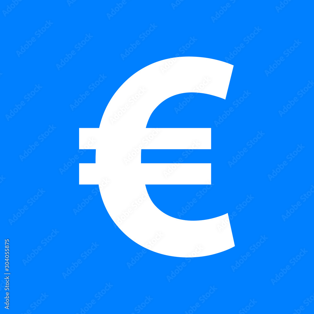 Euro und Hintergrund