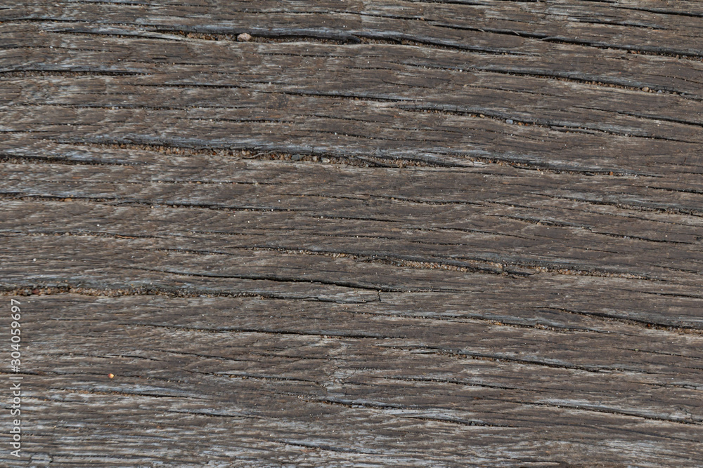Structure of a wooden surface of a bench Structure of a wooden surface of a bench
