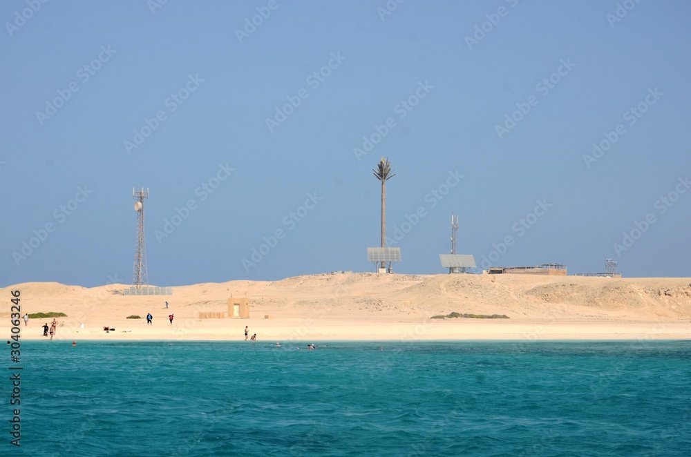 Ile de Mahmya ( Hurghada -Égypte)