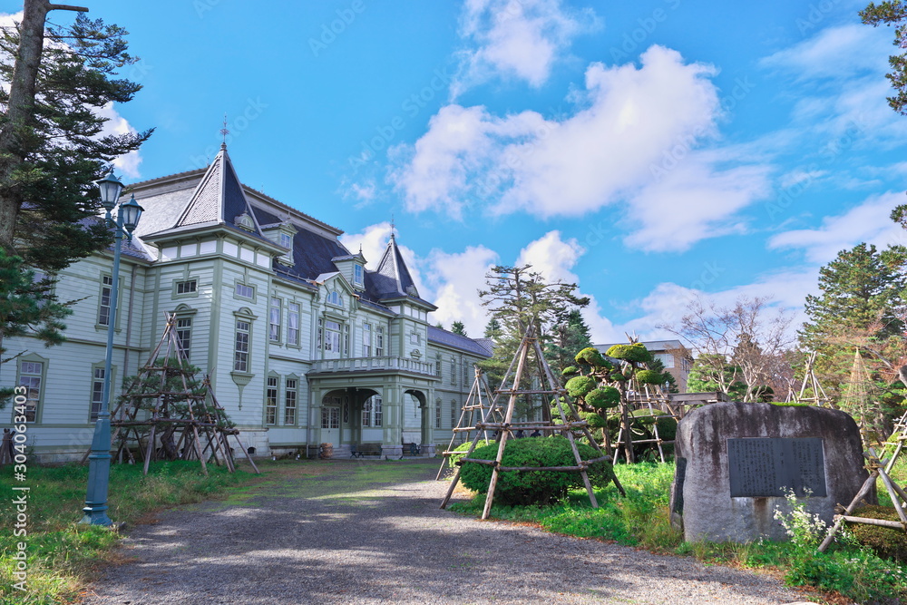 Fototapeta premium 旧米沢高等工業学校本館