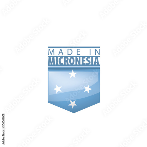 Free Download Federated States Micronesia flag, vector illustration on a white background - GFXLoad