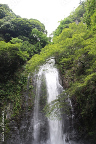 Minoh Waterfall in Minoh, Japan