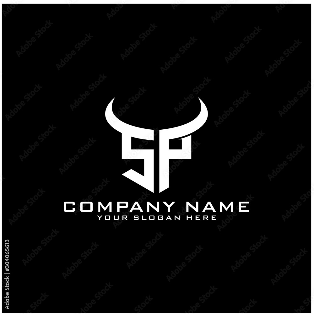 Letter SP logo icon design template elements Stock Vector | Adobe Stock