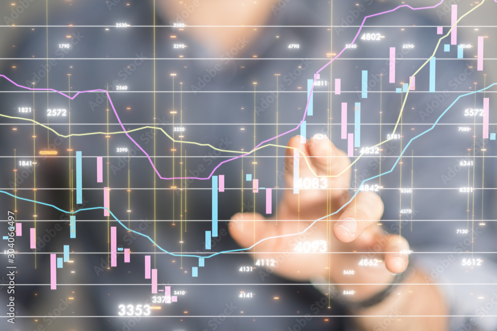 bullish Diagram - Graph Stock Trading bullish Diagram - Graph Stock Trading