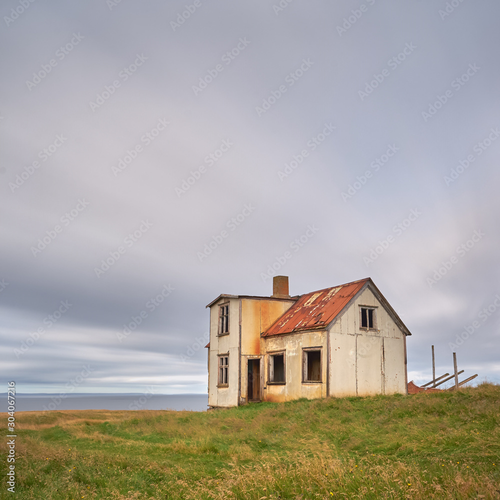 An abandoned house An abandoned house