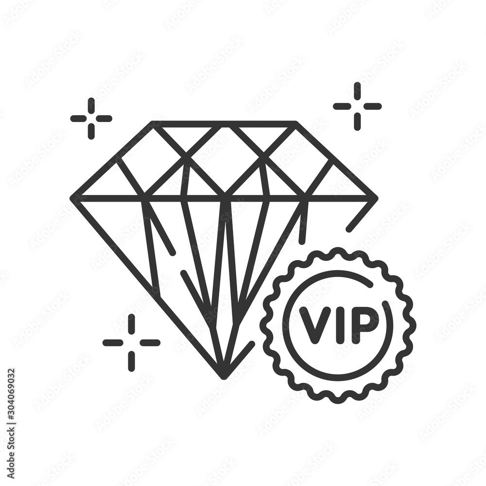 Luxury lifestyle line black icon. Jewelry concept. Vip club. Sign for web page, mobile app, button, logo. Vector isolated button. Editable stroke. Luxury lifestyle line black icon. Jewelry concept. Vip club. Sign for web page, mobile app, button, logo. Vector isolated button. Editable stroke.