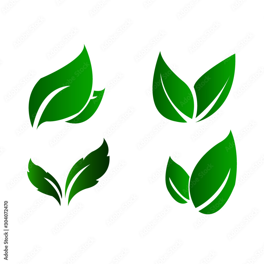 Eco green icon vector - illustration Eco green icon vector - illustration