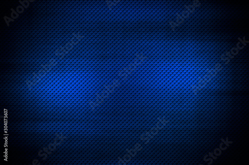 blue geometric pattern. metal background and texture.