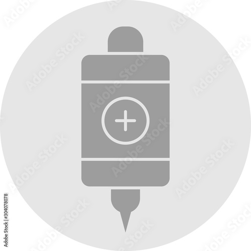 Infuse icon isolated on abstract background
