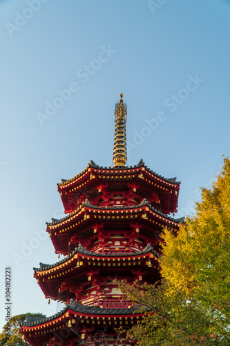 川崎大師の五重の塔