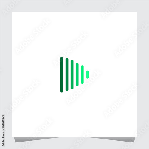 Green Play Logo Inspirations Template