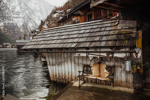 Hallstatt in winter
