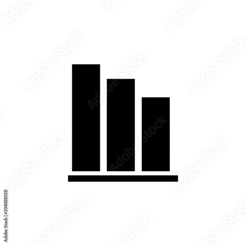 diagram and graphics icon vector design symbol