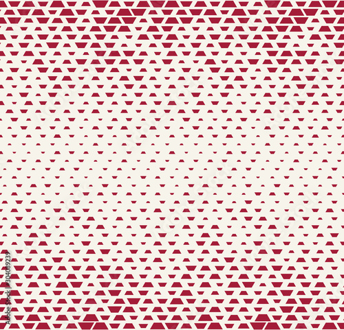 Grunge halftone geometric background pattern design.