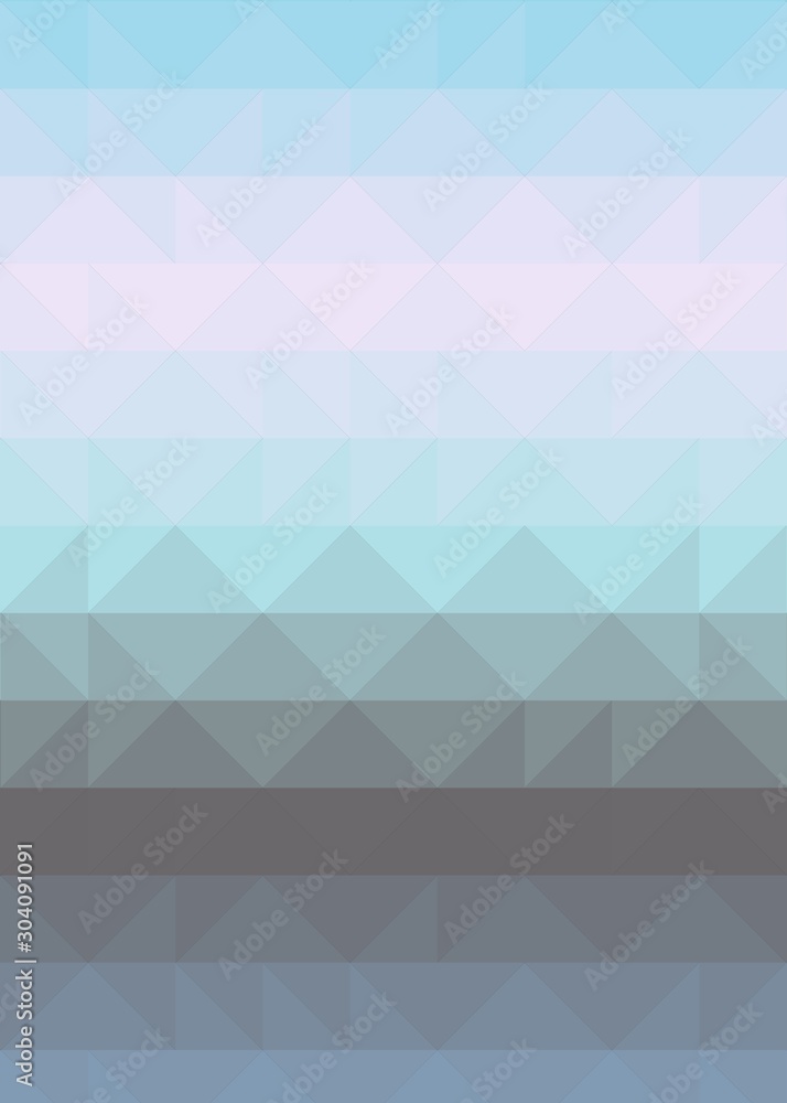 Obraz premium Rainbow Color Abstract trianglify Generative Art background illustration
