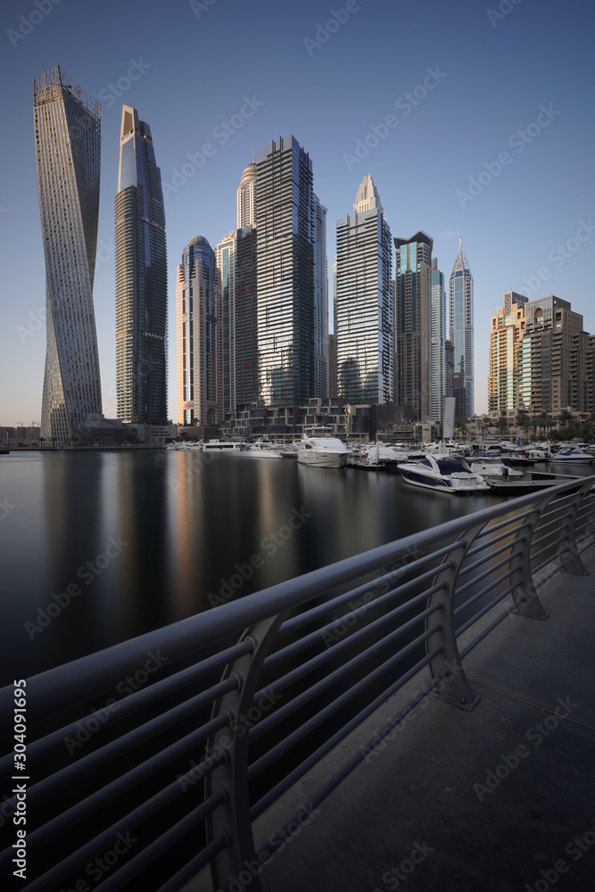 Naklejka premium Dubai Cityscape