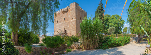 Kolossi Castle,strategic important fort of Medieval Cyprus,fine example of military architecture,originally built in 1210 by Frankish military,rebuilt in 1454 by the Hospitallers. photo
