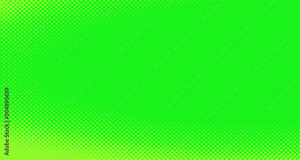 Bright green and yellow pop art retro background with halftone in comic style for sale, vector illustration eps10 Bright green and yellow pop art retro background with halftone in comic style for sale, vector illustration eps10