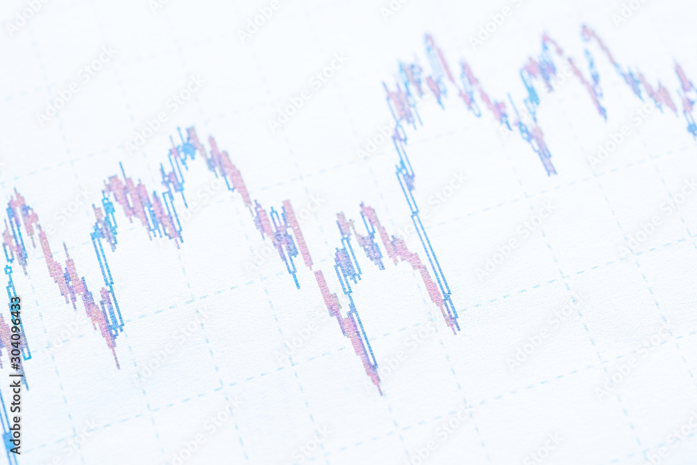 Detail graphics stock exchange Detail graphics stock exchange