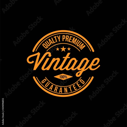 Vintage typography for t-shirt print. Apparel fashion design. Vector illustration - Vector