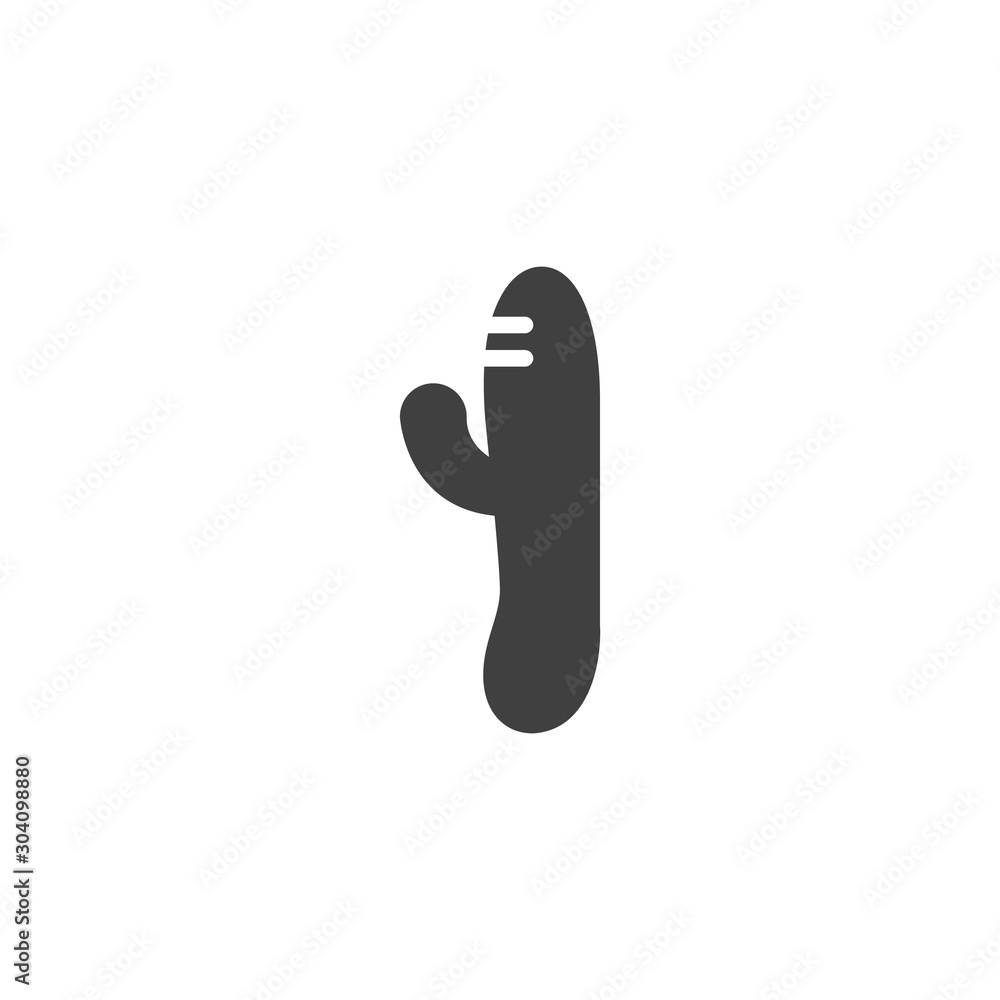 Sex toys vibrator vector icon. filled flat sign for mobile concept and web design. Double headed dildo glyph icon. Symbol, logo illustration. Vector graphics Sex toys vibrator vector icon. filled flat sign for mobile concept and web design. Double headed dildo glyph icon. Symbol, logo illustration. Vector graphics