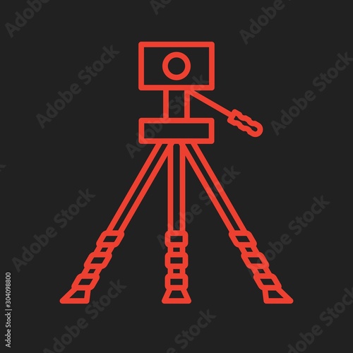 Geodesy Icon Isolated On Abstract Background